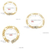 Brazalete Monaco con Circonitas