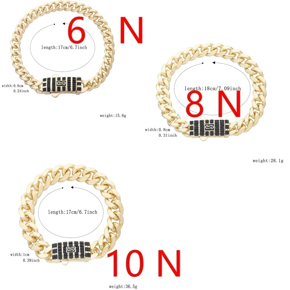 Brazalete Monaco con Circonitas