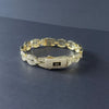Pulsera eslabones estilo cubano