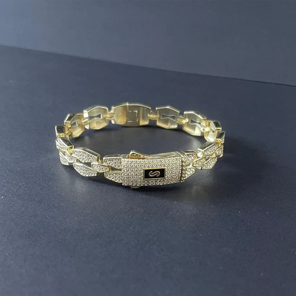 Pulsera eslabones estilo cubano
