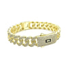 Pulsera eslabones estilo cubano