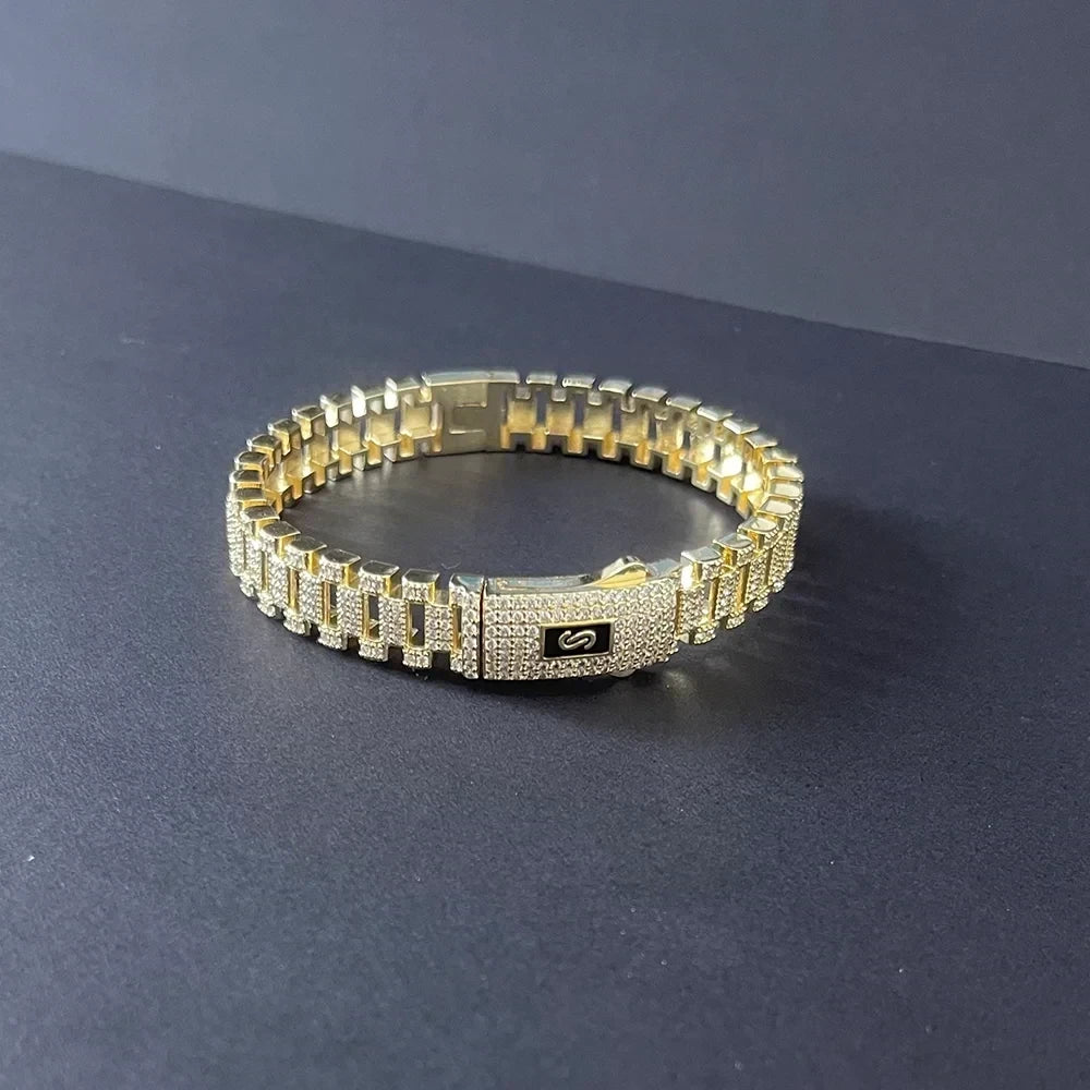 Pulsera eslabones estilo cubano