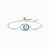 Pulsera de Círculos Entrelazados Madre e Hija personalizada