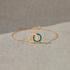 Pulsera de Círculos Entrelazados Madre e Hija personalizada