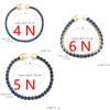 Pulsera cuadrada estilo Mónaco