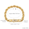 Collar cadena torzal oro laminado 10k