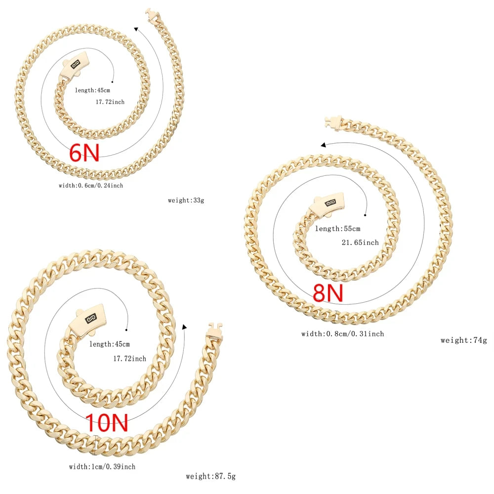 Cadena Monaco Minimalista