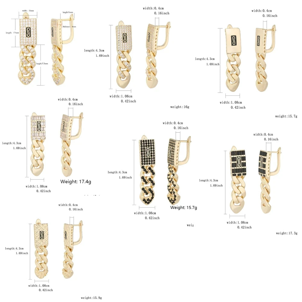 Pendientes Monaco