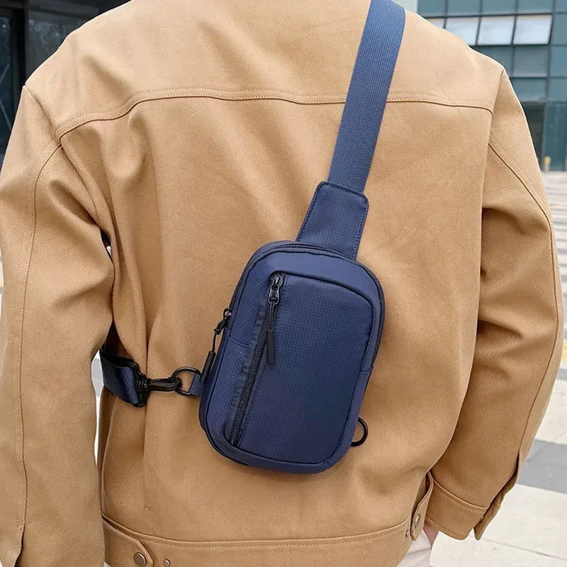 Bandolera Bolso de Pecho Antirrobo de Oxford unisex