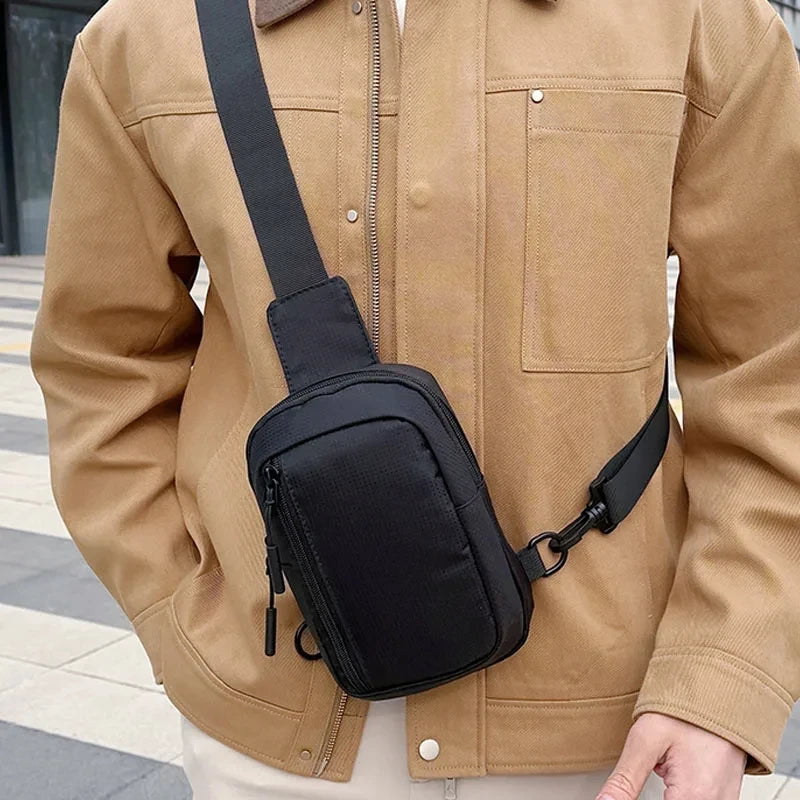 Bandolera Bolso de Pecho Antirrobo de Oxford unisex