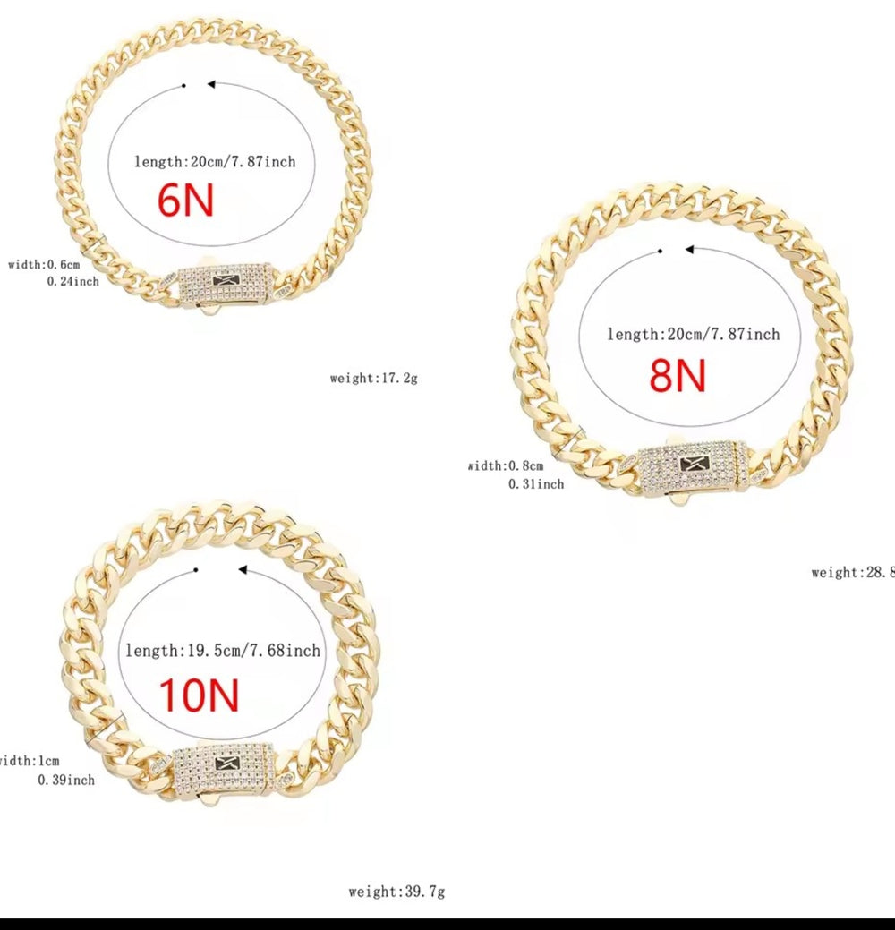 Brazalete Monaco con Circonitas