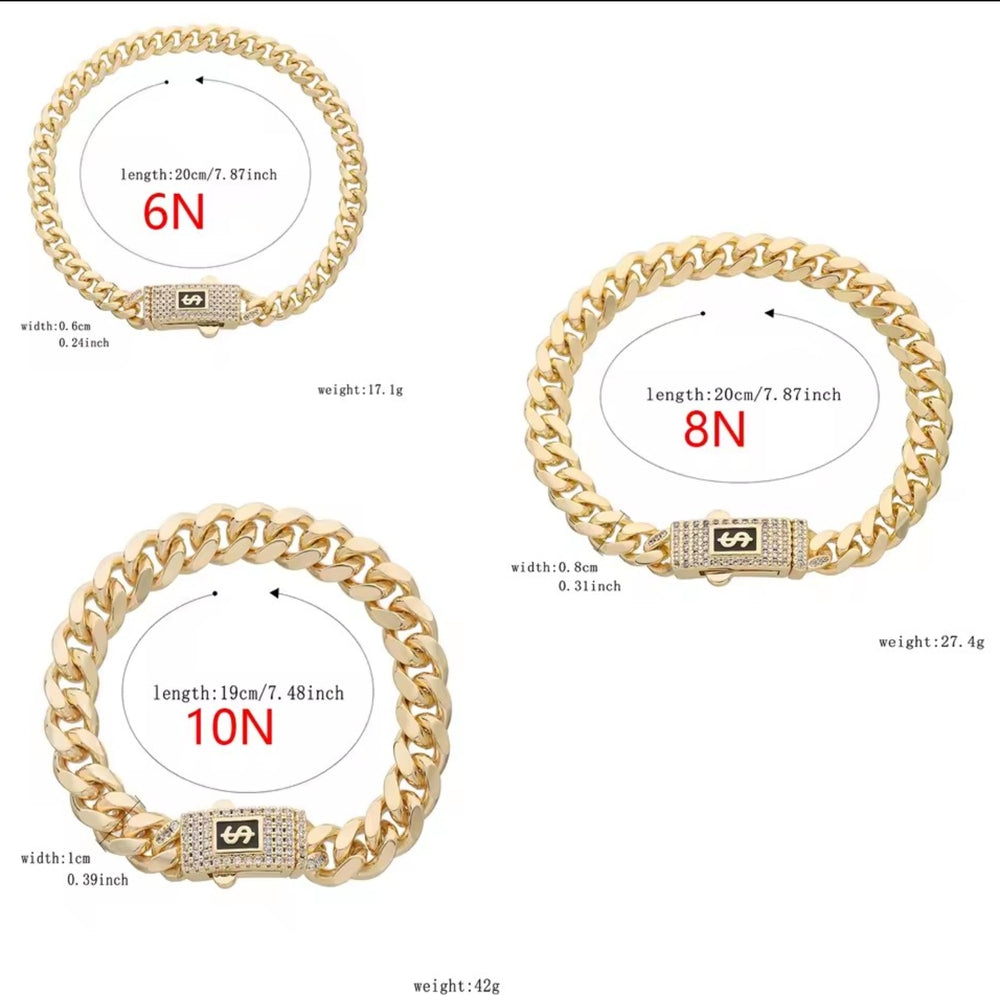 Brazalete Monaco con Circonitas